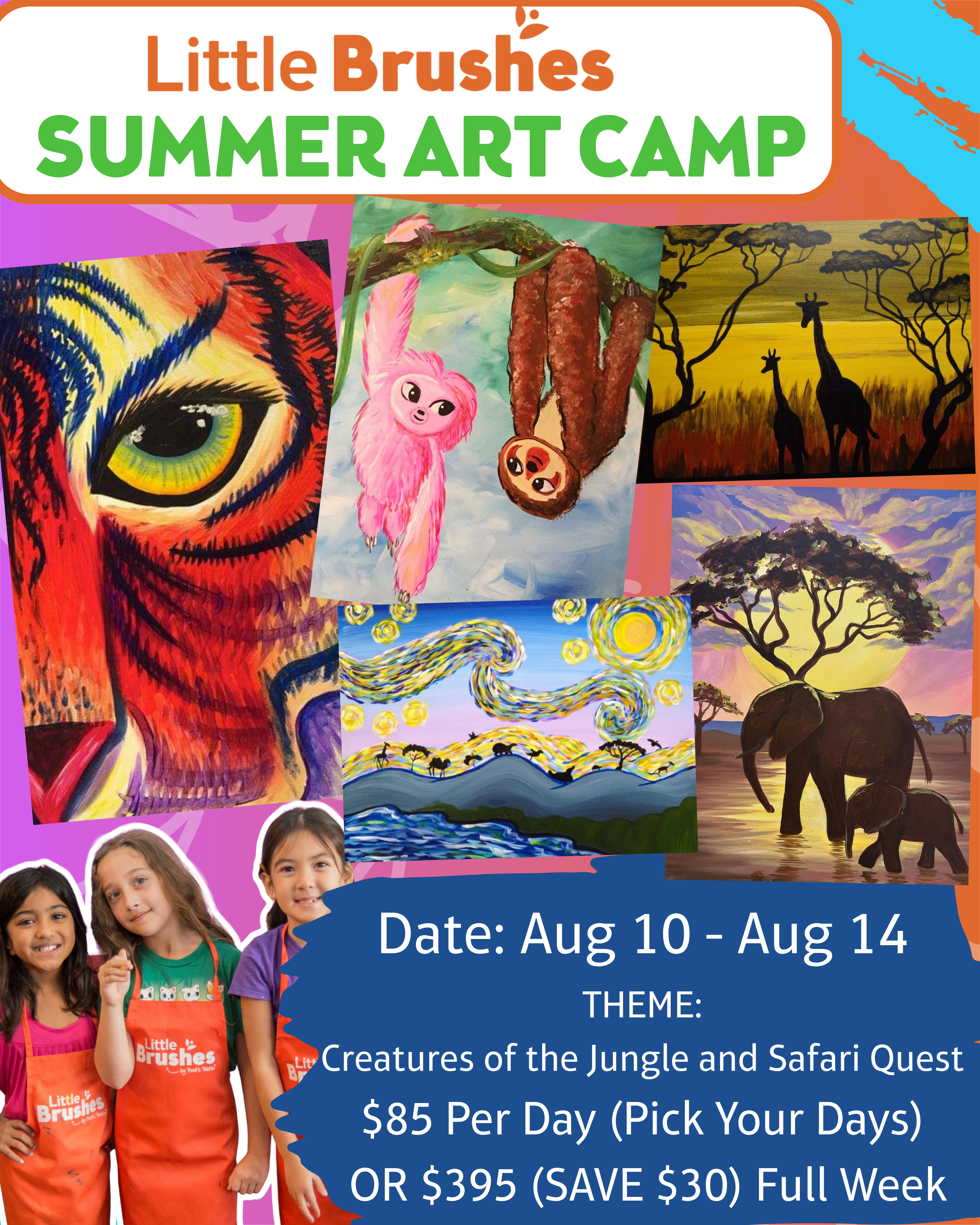 Little Brushes: Summer Camp